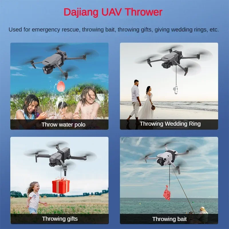 Suitable for DJI MINI 4 PRO Dedicated Thrower Avata 2 Airdrop AIR 3 Drone Fishing and Throwing Thrower Accessories Accessories