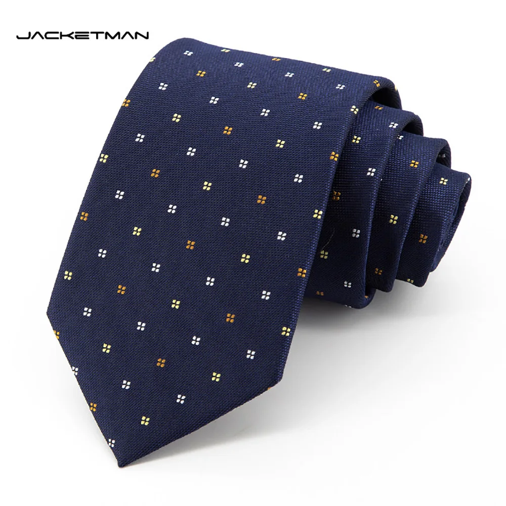 top-quality-fashionable-tie-with-dark-blue-small-square-pattern-for-men's-business-attire-shirt-accessories-8cm-wide-version-tie