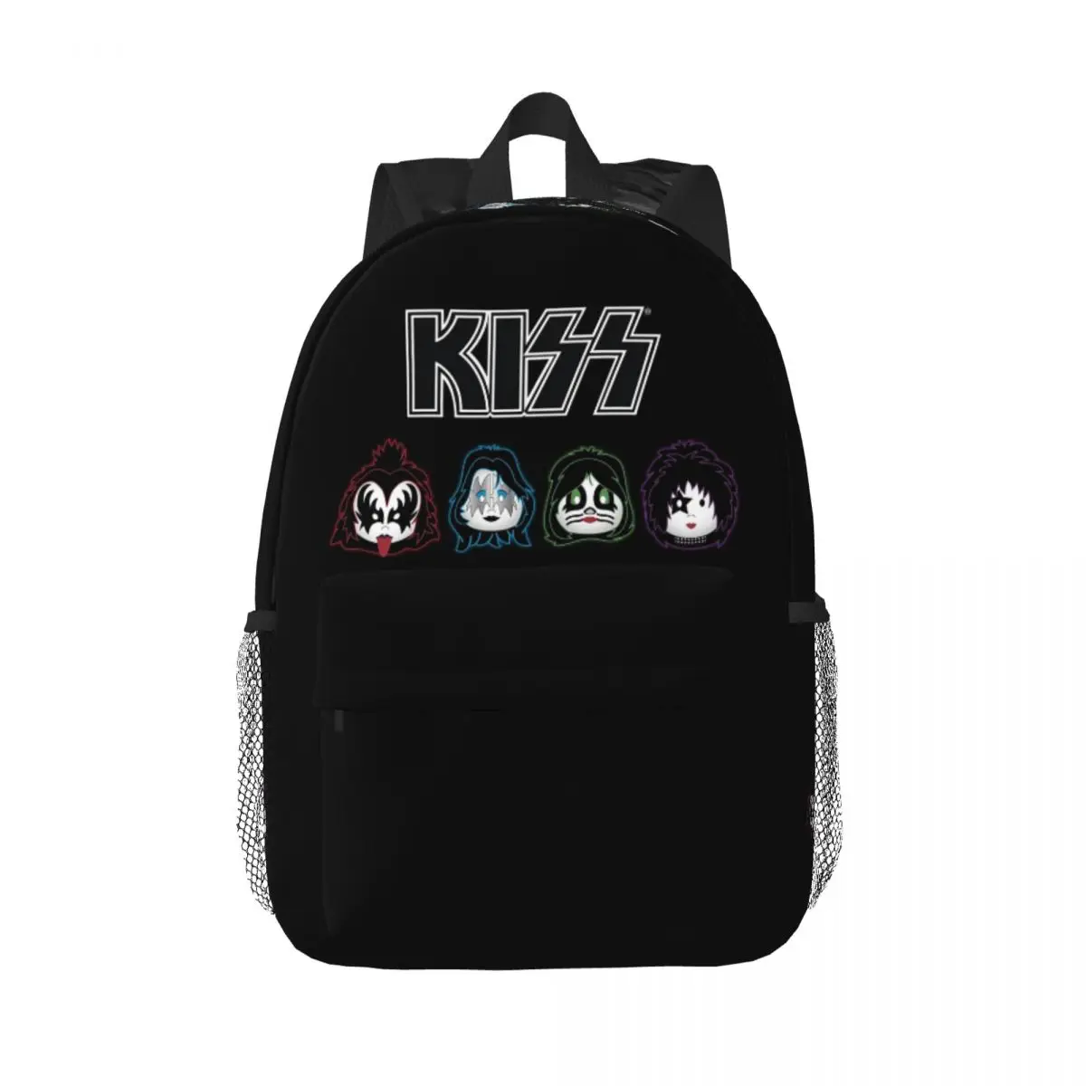 

Kiss Band Solo Design для детей Рюкзак Лидер продаж Рюкзак для мальчиков и девочек BookBag Сумки на плечо для мужчин, женщин, детей, школьная сумка
