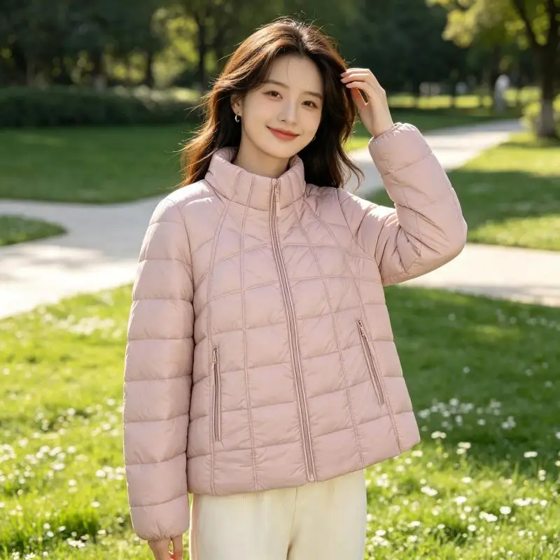 Women's Vintage Quilted Jacket  Winter Warm Parkas Long Sleeve Lady Plus Size Cotton Jacket Outerwear view 3