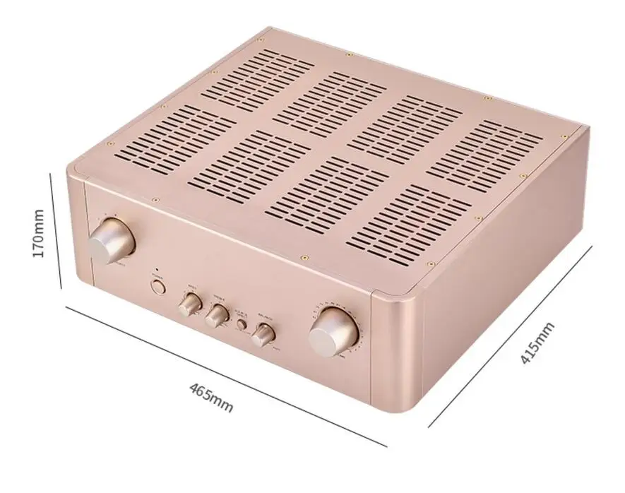 PM90 High power preamplifier and post amp combined HIFI amplifier 60W*2/8 Ω   120W*2/4 Ω