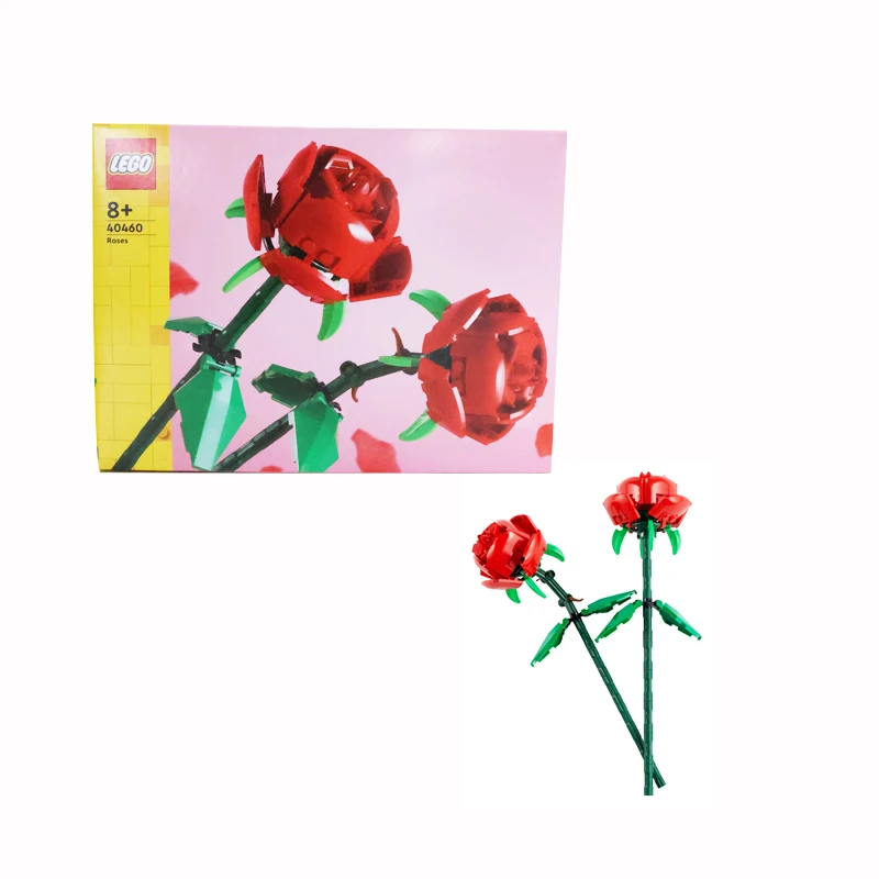 LEGO 40460 Rose Bundle Block Toy Assembly Gift for Puzzle Children's Day