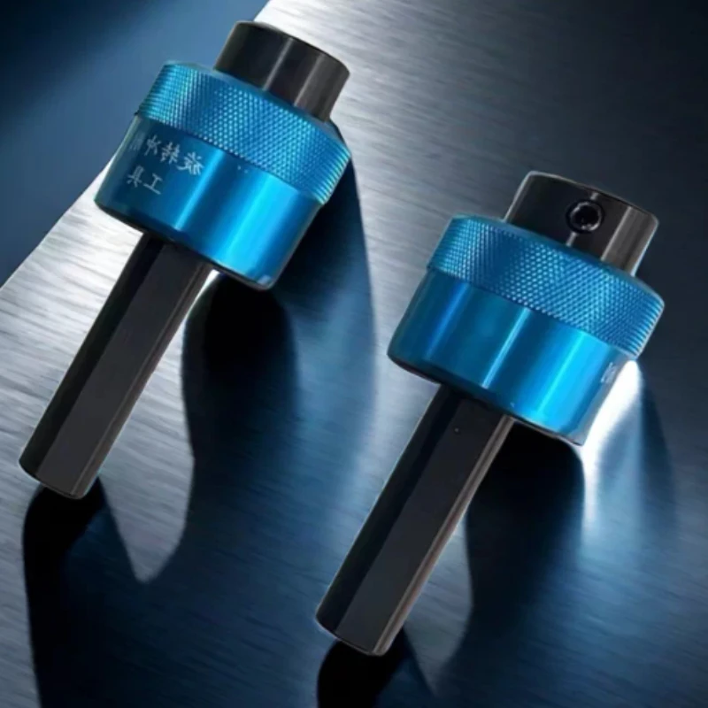 Numerical control rotating hexagonal punch shank hexagonal hole punching extrusion punching tool shank special punching head