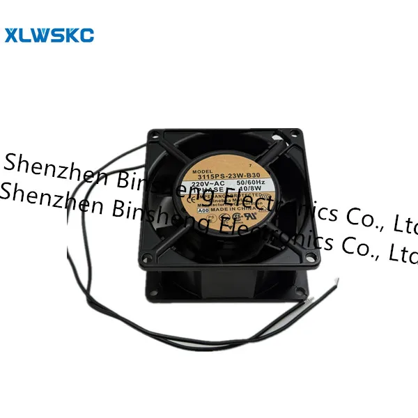 ใหม่ Original 3115PS-23W-B30 230V 10 / 8W 8038กรอบอลูมิเนียม Axial Fan