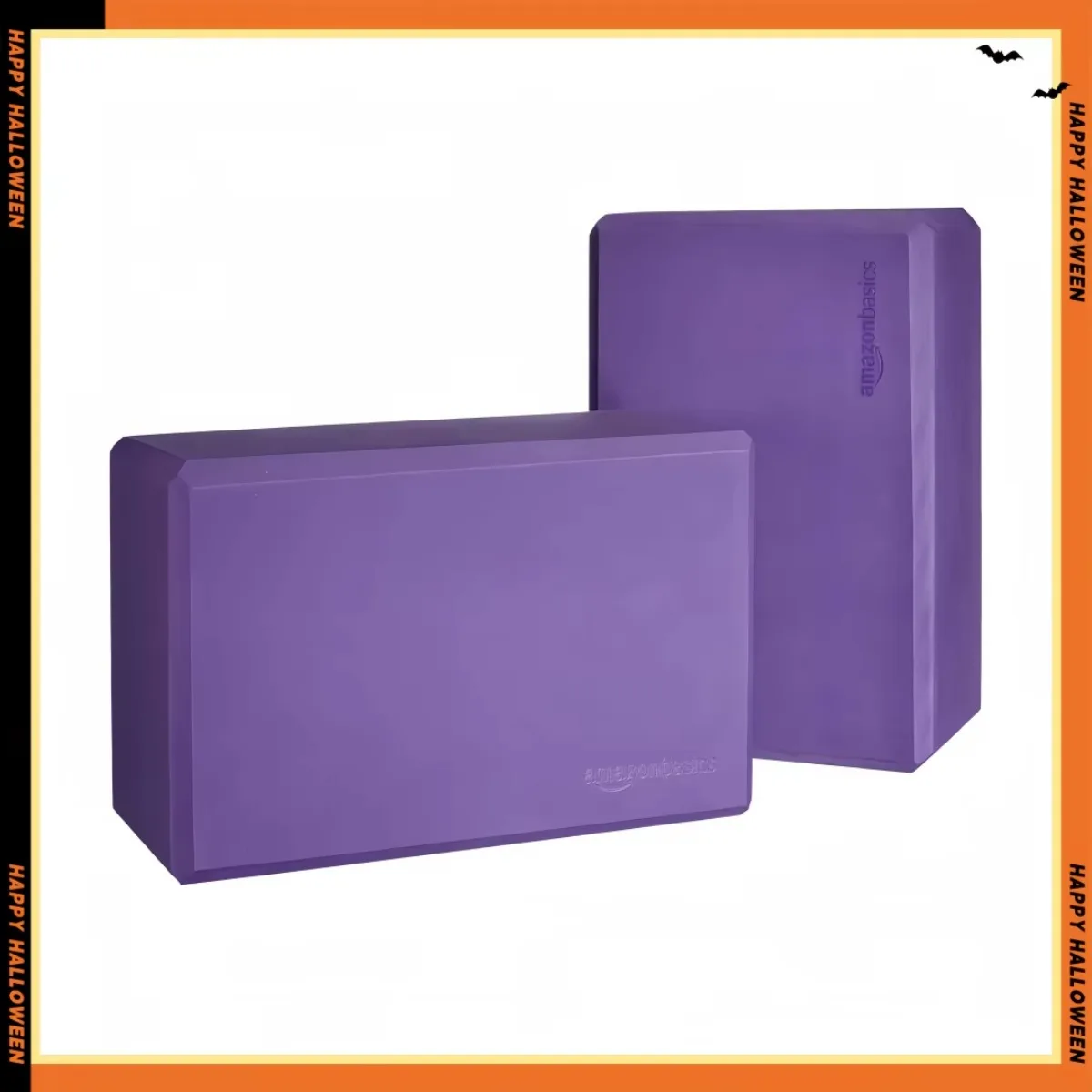 경량 요가 블록, 여행용 헬스장용 휴대용 스트랩 포함, 블루