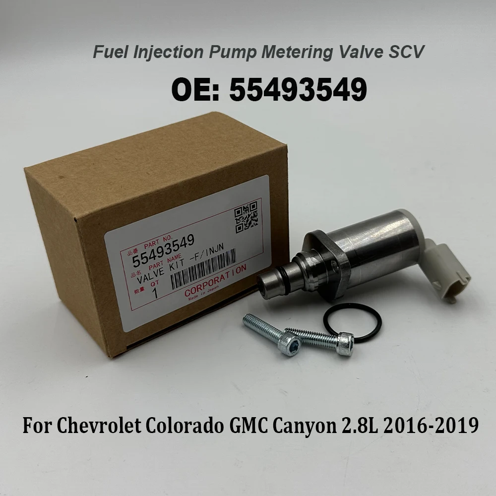 NEW 55493549 55593780 Fuel Injector Pump Metering Pressure Suction Control SCV Valve For Chevrolett Colorado GMCC Canyonn 2.8L