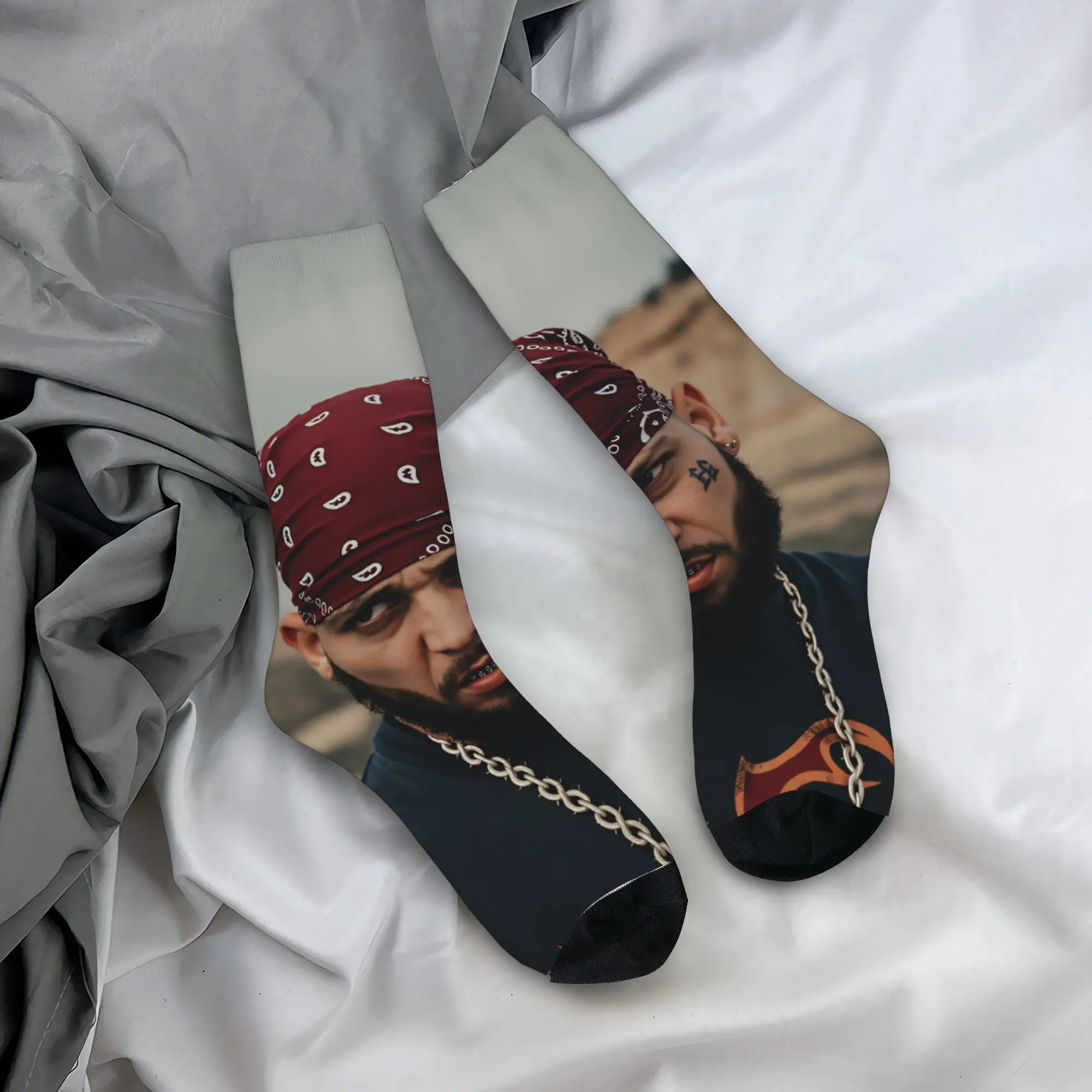 Men Socks Rapper J-… - image