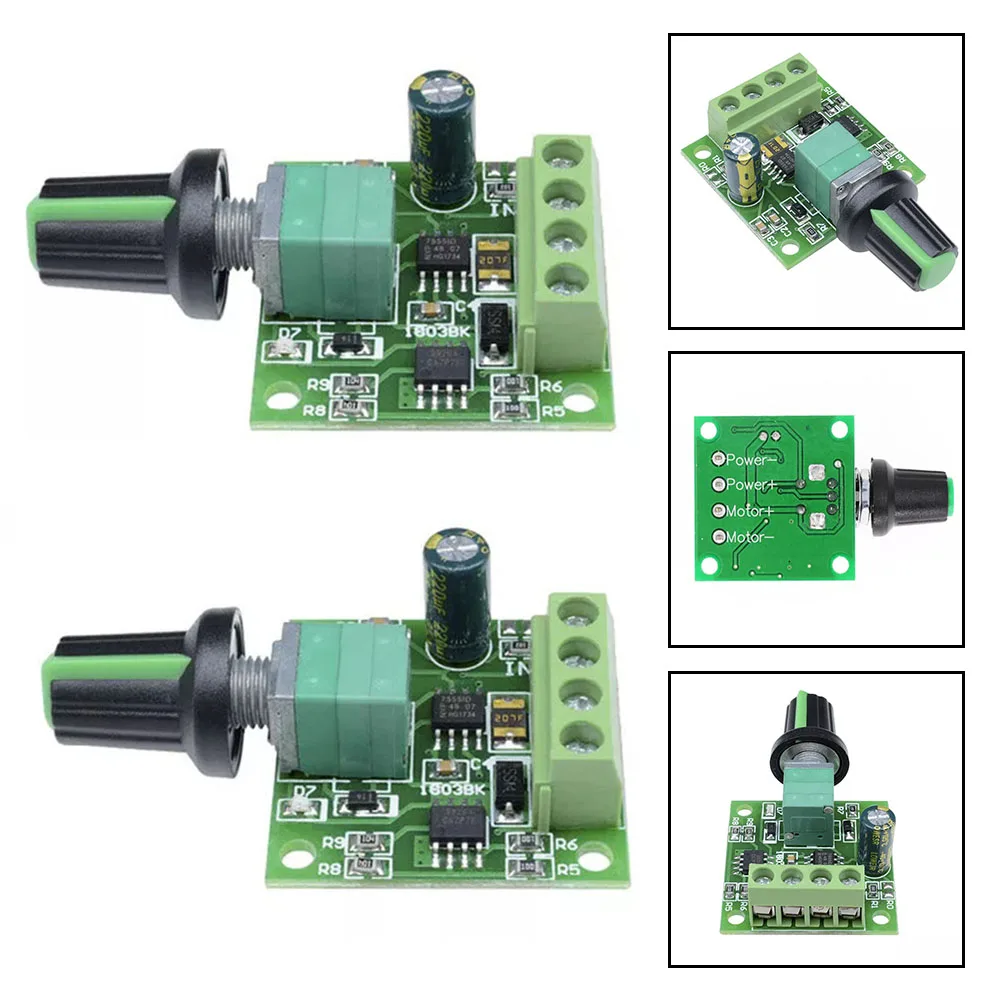 PWM Speed Controller DC LED Dimmer For Efficient Motor Control Continuous Output Current Operating Temperature Plastic Shell