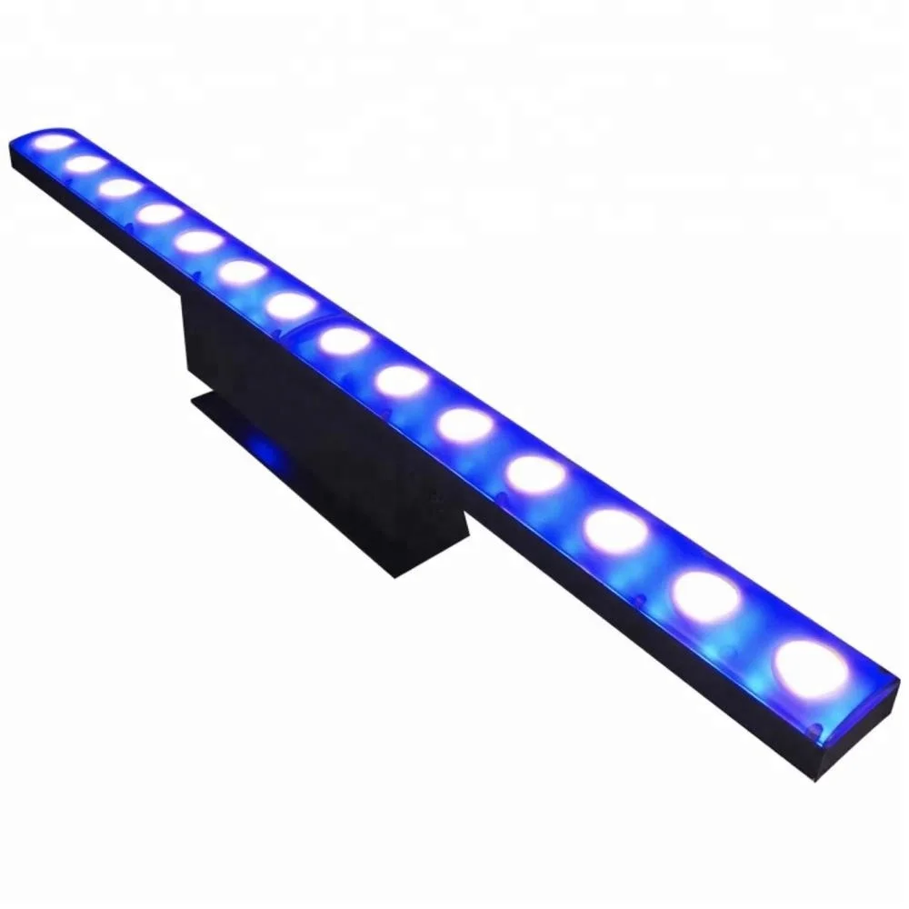14 stücke 3 W Warm Weiß RGB Led bar Wall Washer Disco Dj Licht mit Punkt Control Led-matrix dj Led Bühne Lichter