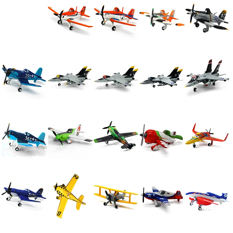 Novos Bonecos de Ação Pixar Planes 3: Personagens Dust, Crophopper