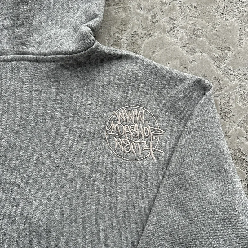 عالية الجودة الرجال هوديي سستة سترة مطرزة خطابات الأمريكية العصرية العلامة التجارية IDA للجنسين زوجين مقنعين البلوز #2