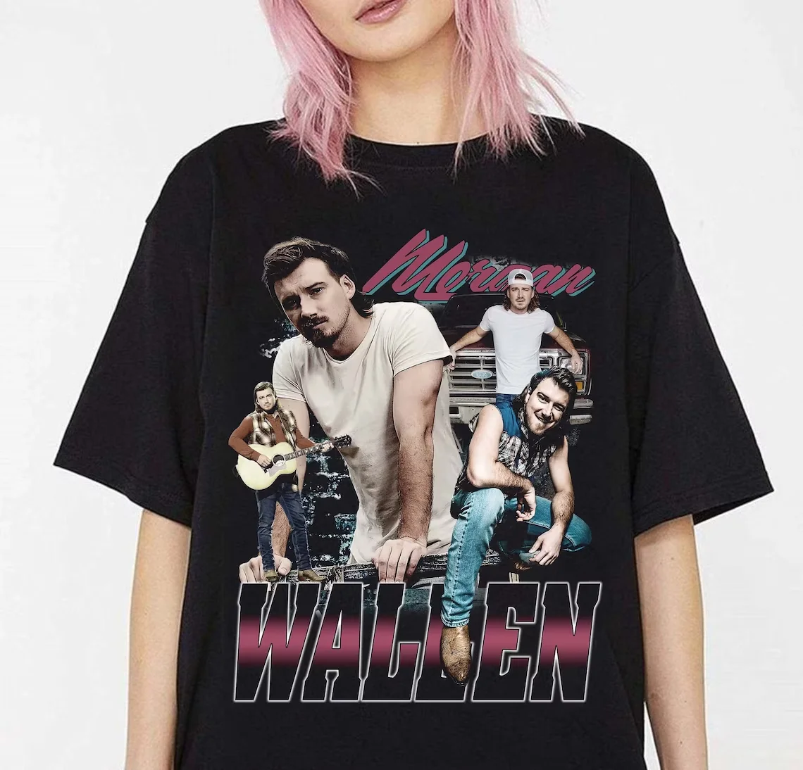 Vtg Wallen Western Morgan Wallen Gift for fan Unisex T Shirt all size