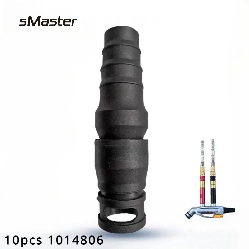 Smaster Hose Connector 10Pcs 1014806  for Gema OptiFlow IG07 Powder Injector Pump
