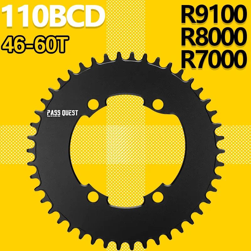 110bcd Chainring for Shimano 105 R7000 R8000 R9100 36T 40T 44T 46T 48T 50T 52T 54T 56T 58T Round Chainring Road Bike Chainwheel