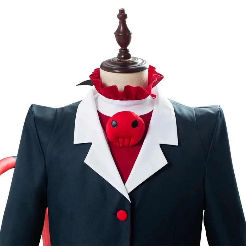Hazbin Cosplay Hotel Blitzy Helluva Boss Cosplay Costume Man Uniform Halloween Carnaval Clothing U