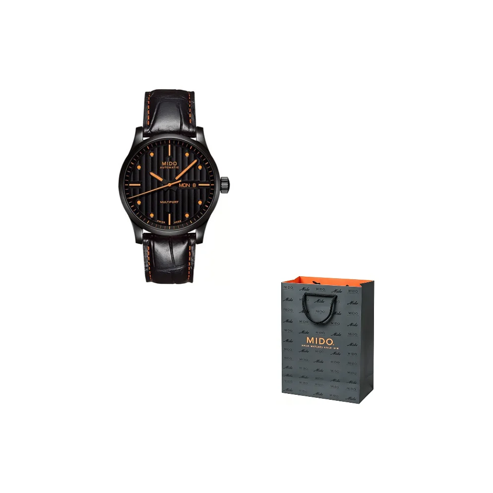 MIDO Steersman Collection Automatic Mechanical Movement Men's Watches Watch 42mm Black Dial M005.430.36.051.80