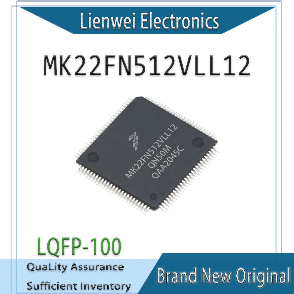 

100% New MK22FN512VLL12 MK22FN512VLL MK22FN512 IC MCU Chipset LQFP-100