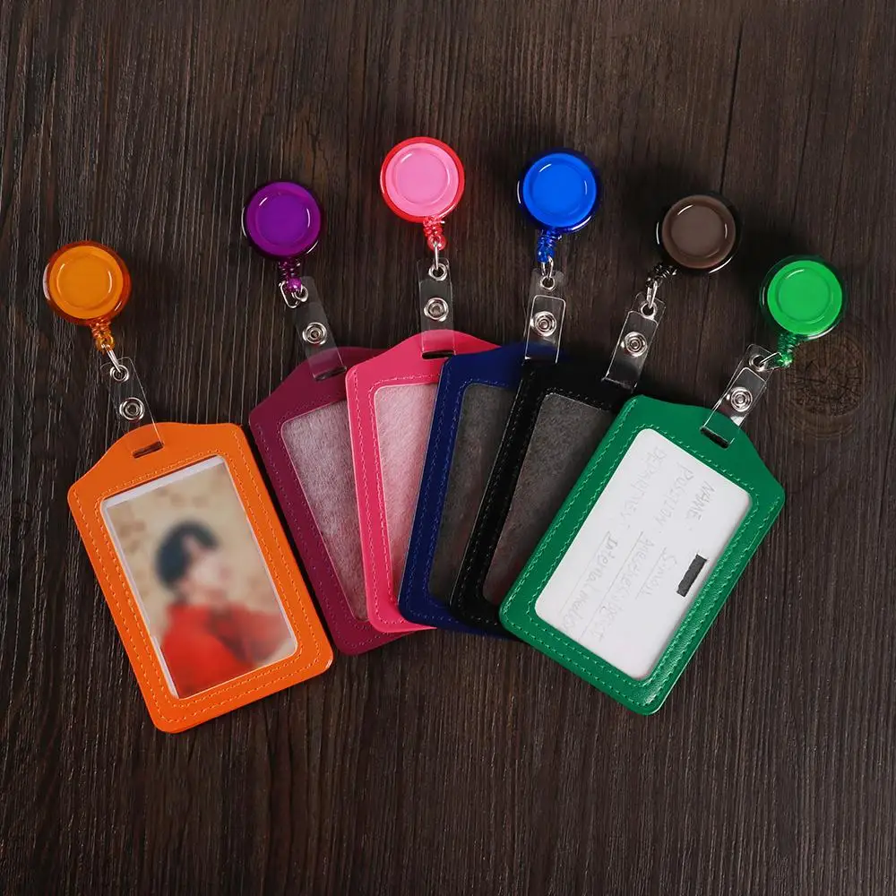 New Tag Worker ID Card Holder Office Supplies Badge Case Protective Shell