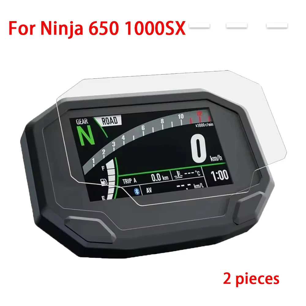 Motorcycle For Kawasaki Ninja 650 1000 SX 1000SX Ninja650 Versys 650 Cluster Scratch Protection Film Dashboard Screen Protector