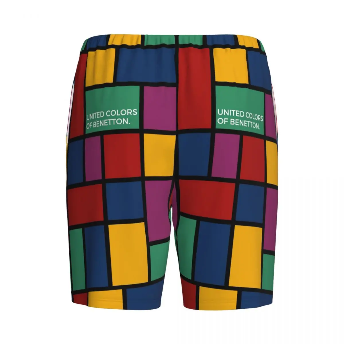 Custom United Colors Of Benetton Shorts Sleeping Pants Men Pajama Pants Lounge Sleep Sleepwear Bottoms view 2