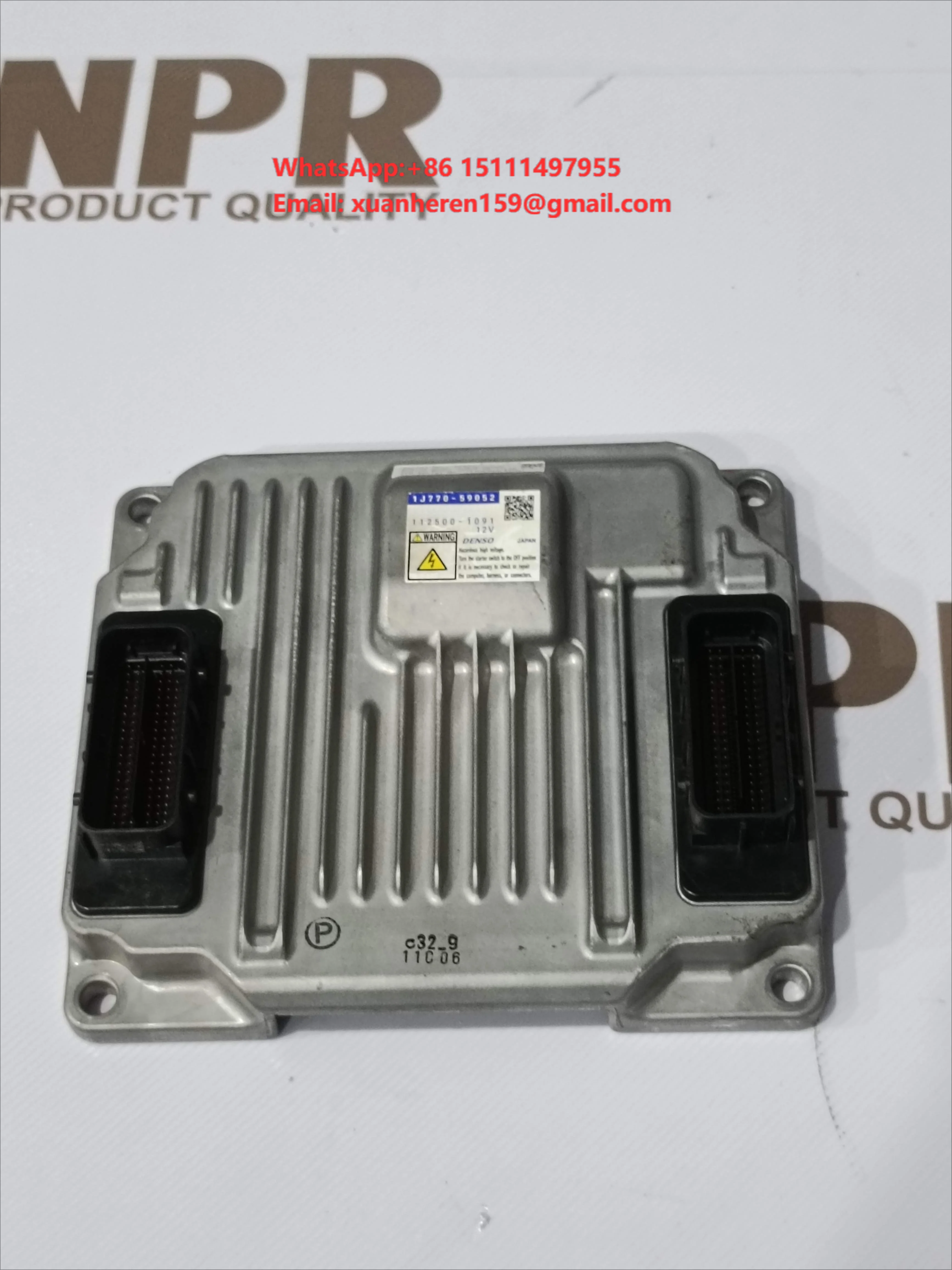 V3800 V2607 ECU ECM 1J500-59052 112500-1132 1J500-59051 1J50059052 for Kubota for Doosan Engine Spare Excavator Accessories