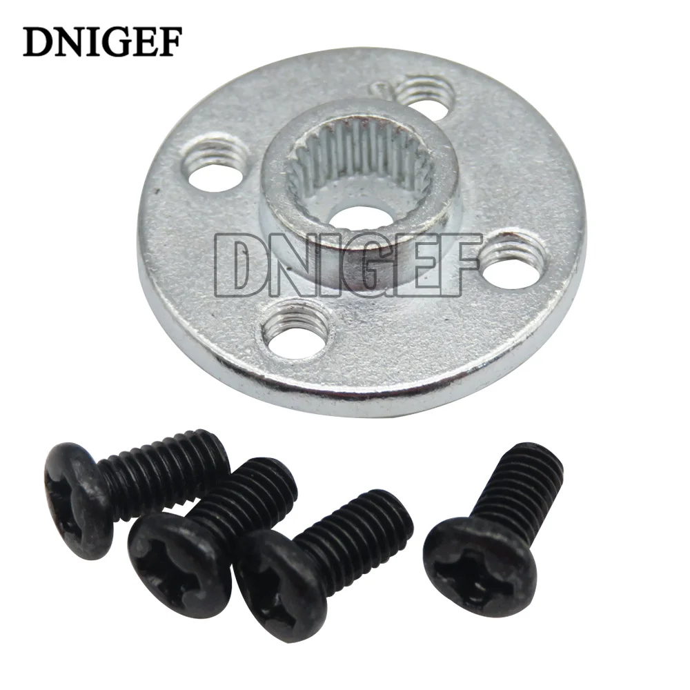 DNIGEF Metal Steering Gear Disc Stent 25T Servo Arm Round Type for MG995 MG996R RC Robot Car