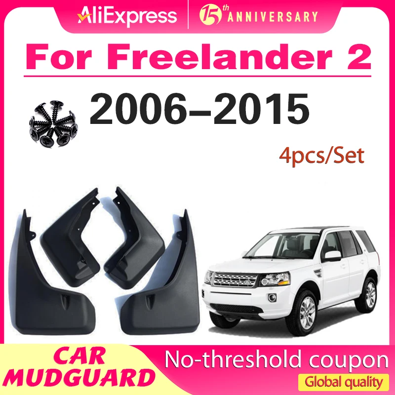 

Fit For Land Rover Lr2 Freelander 2 2006-2015 Fender Mudguard Mud Flaps Guard Splash Flap Mudguards Car Accessories