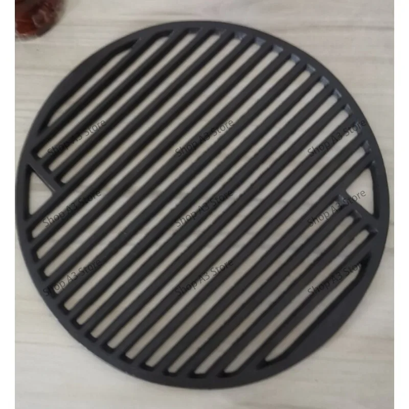 Heavy-Duty Thickened Iron BBQ Grill Mesh, Uncoated Charcoal Barbecue Cooking Tool