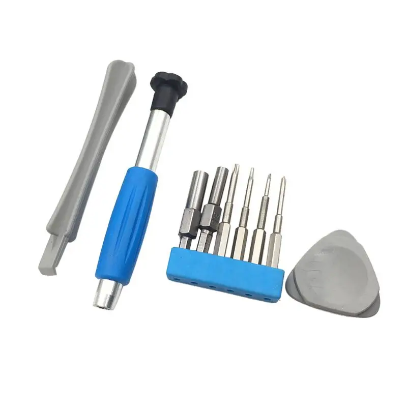 Screwdriver Game Bit Repair Tool Kit Full Security for Switch  for Wii for Wii U NES SNES for DS Lite for GBA Gamecube A