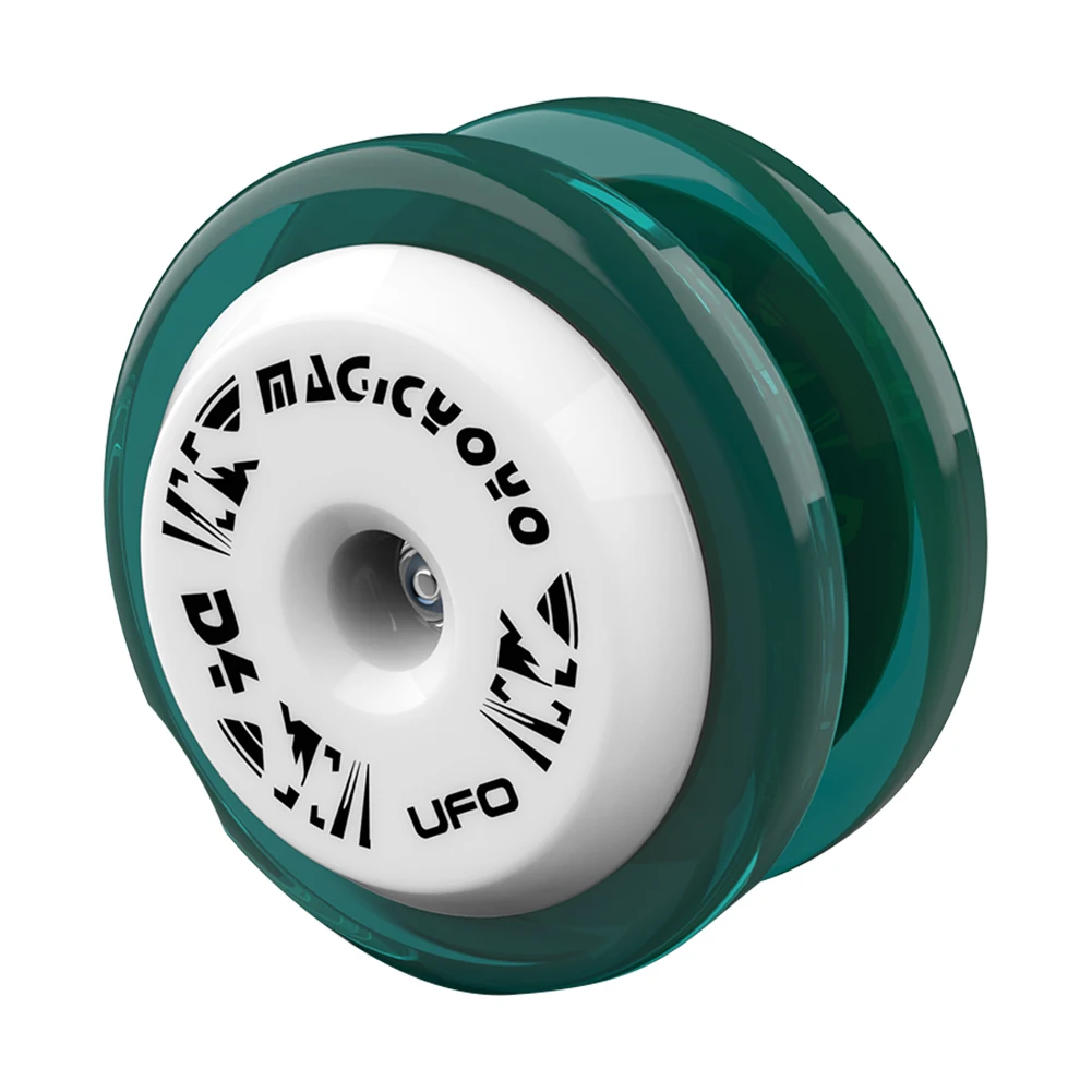 D4 UFO Responsive YOYO Auto Return with Rope String Bearing Trick ABS Plastic YoYo Ball Professional Looping Yo Yo for Beginner
