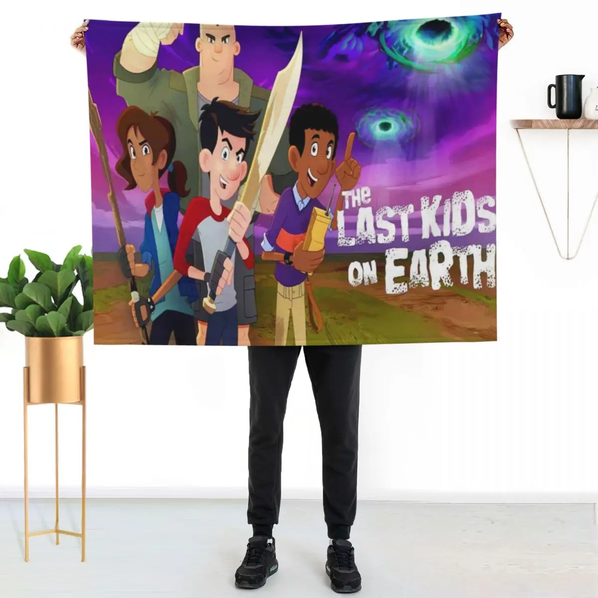 

The Last Kids on Earth costume Throw Blanket Warm Napping Blanket for Office Couch Bed