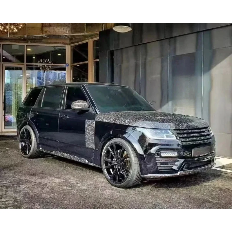 2013-2022 for Range Rover Upgrade MSY Style Wide Body Kit Carbon Fiber Hood Front Bumper Fender Side Skirt Rear Lip
