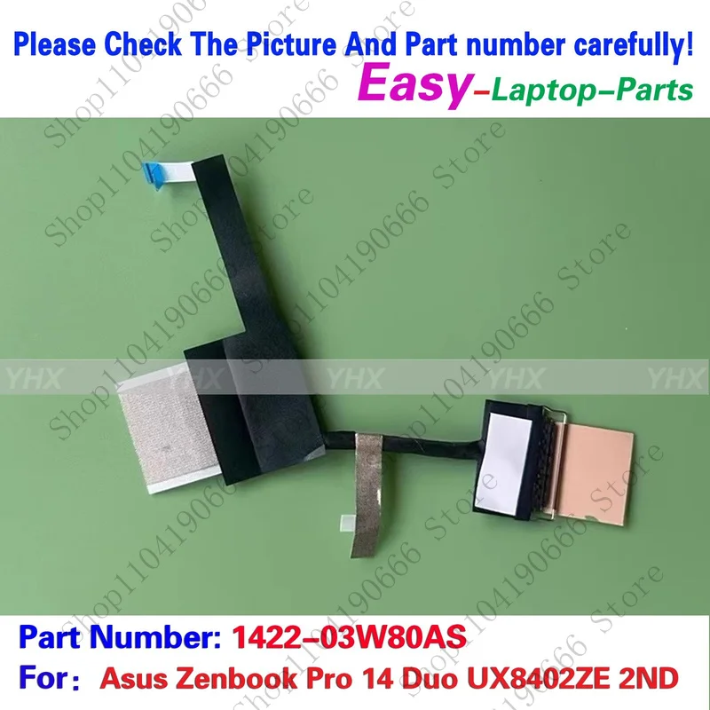 

Новый бд для Asus Zenbook Pro 14 Duo UX8402ZE, 2-я КАБЕЛЬ ПРОВОДНОЙ ПАНЕЛИ 1422-03W80AS.