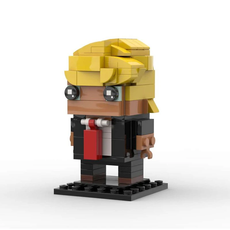 president celebrity famous guy Superstar Building Block Cartoon Bricks Educational Toys funny fun Gift 120pcs