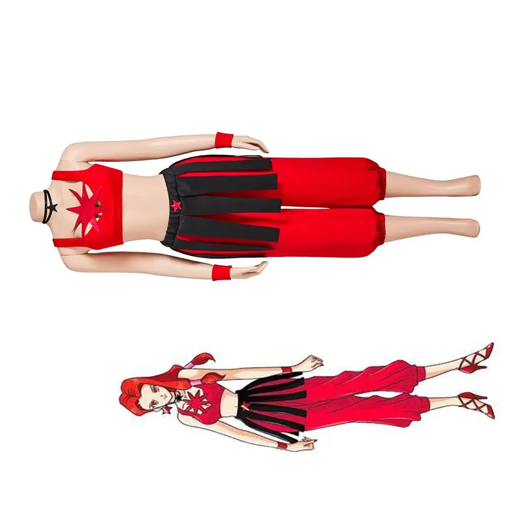 

Eudial Косплей Аниме Костюм Женский Сексуальный Красный Бикини Брюки Костюм Хэллоуин Карнавал Вечеринка Воин Маскировка Боевая Униформа