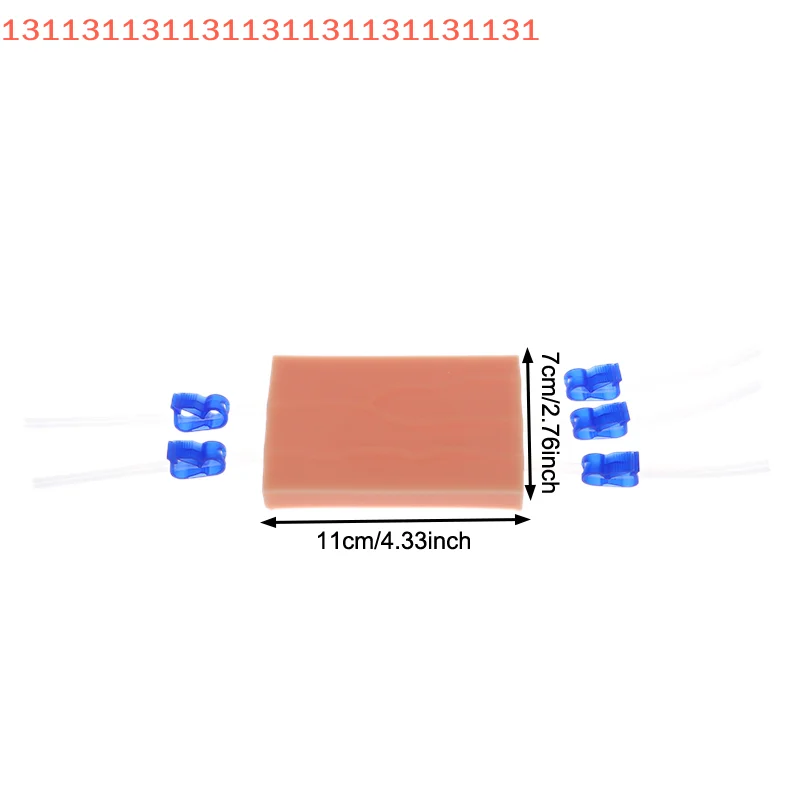 الوريد حقن ممارسة الوسادة محاكاة الجلد البشري المسيل للدموع مقاومة المحمولة للطلاب الممرضات خياطة نموذج التدريب #6