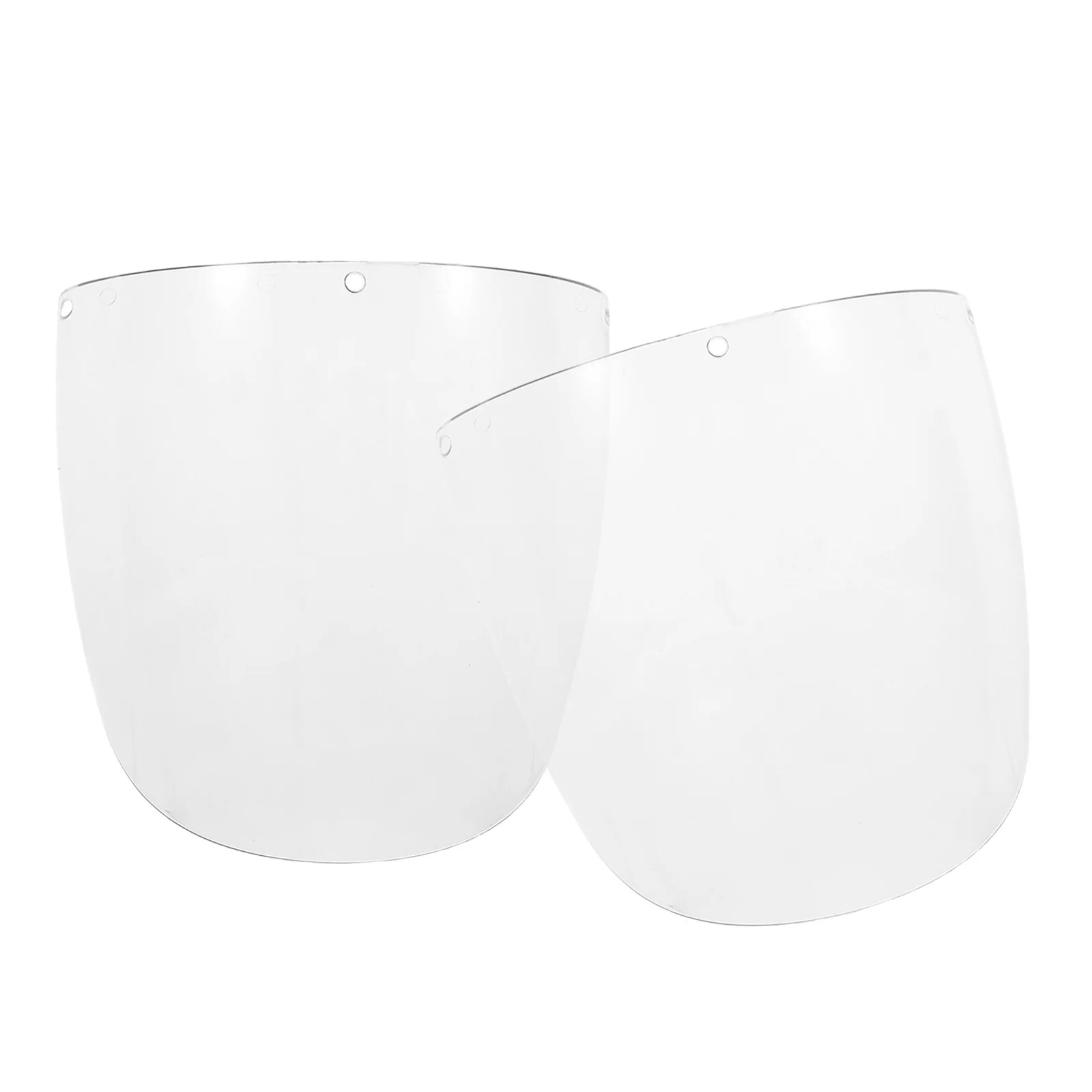 

2pcs Electric Mask Clear Protective Shield For Grinding Manual Welding Safety Face Mask Replacement Visor Lens Welding