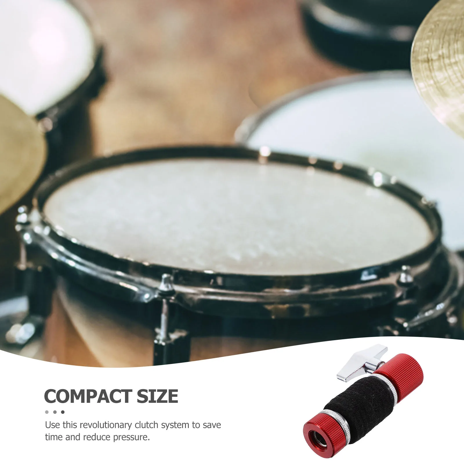 

Hi-Hat Clutch Metal Drum Accessory Automatic Release Ball Bearing Design Easy Setup Disassembly Drum Part Percussion Instrument