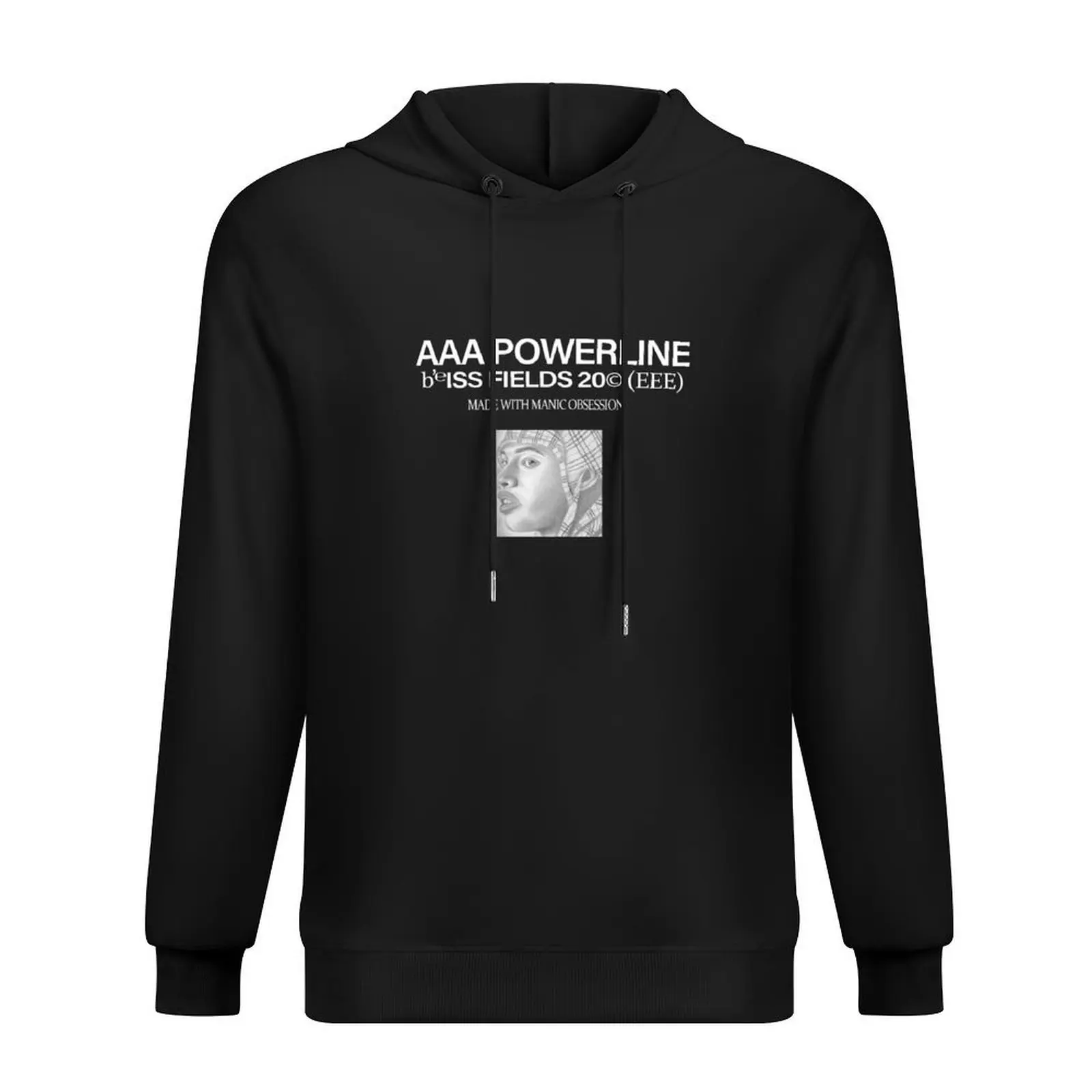 

Ecco2k Drain Gang AAA Powerline Bliss Fields logo Hoodie men's sweat-shirt men's clothes anime clothing pullover hoodies