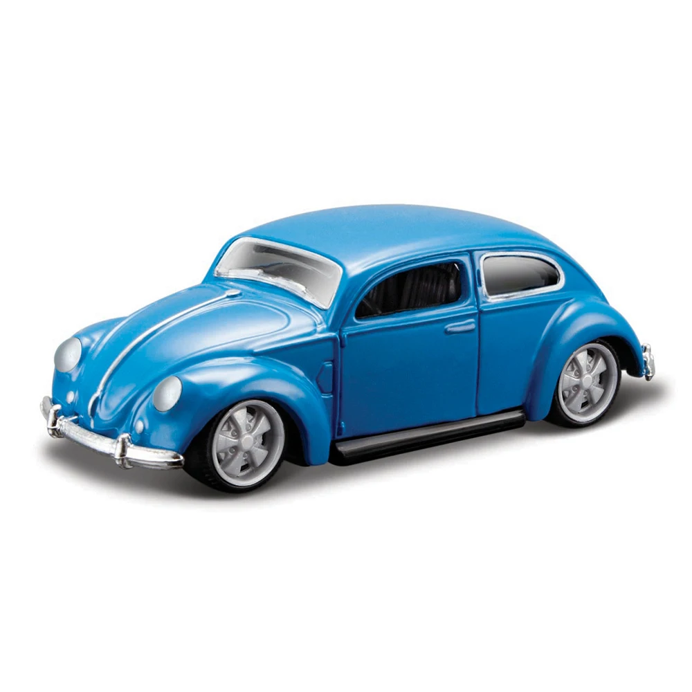 Bburago 1:64 Hanging outer packaging Volkswagen Beetle Alloy Luxury Vehicle Diecast Cars Model Toy Collection Gift