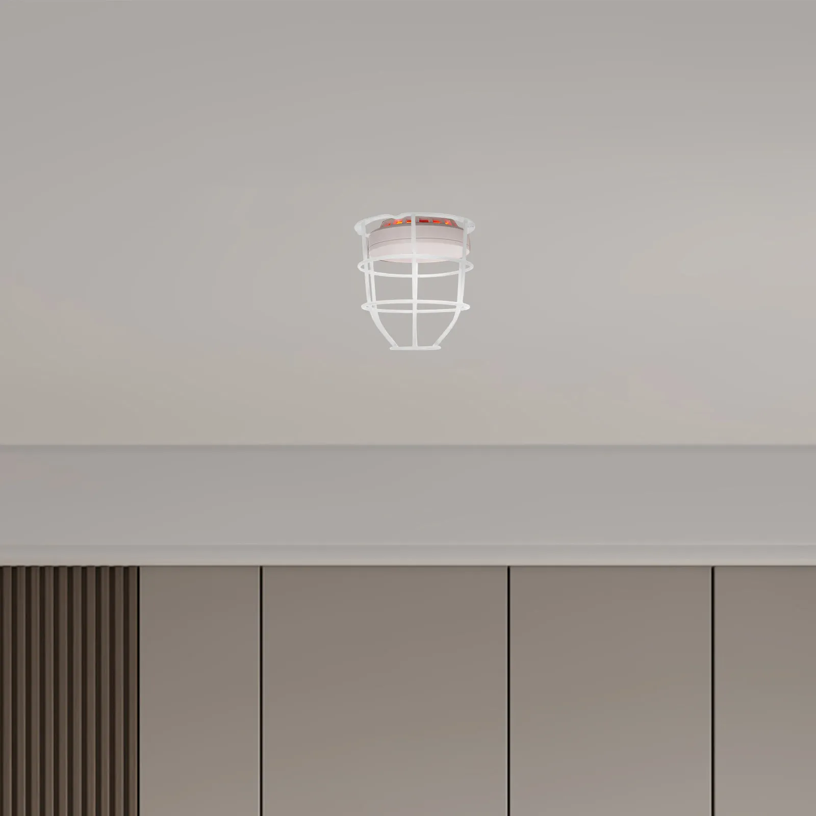 3Pcs Signal Lamp Safety Cover Robust Iron Wire Mesh Alarm Light Guard Net Universal Fit for Emergency Industrial Security