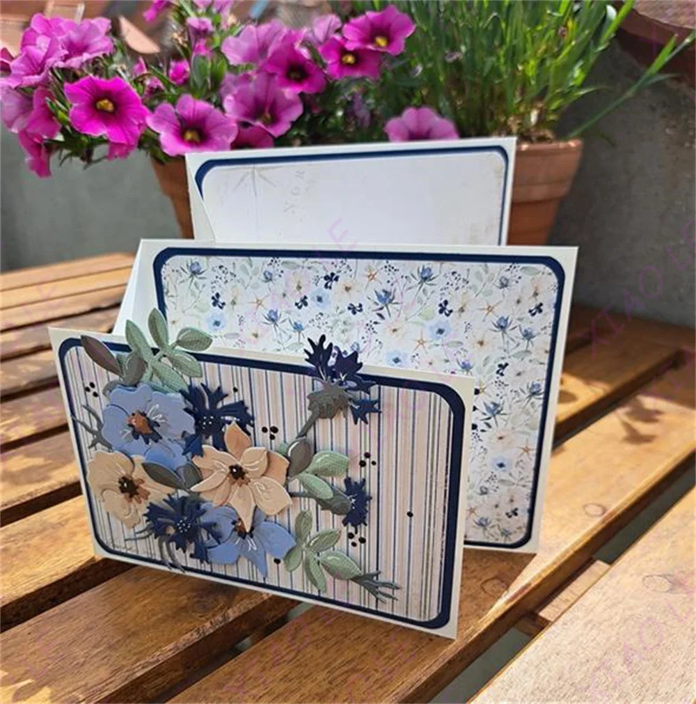Papaveri Buttercup Metallo Fustelle Per 2025 Scrapbooking Fabbricazione di Carta Goffratura Artigianato di Carta Fustellata Fare Stencil Modello