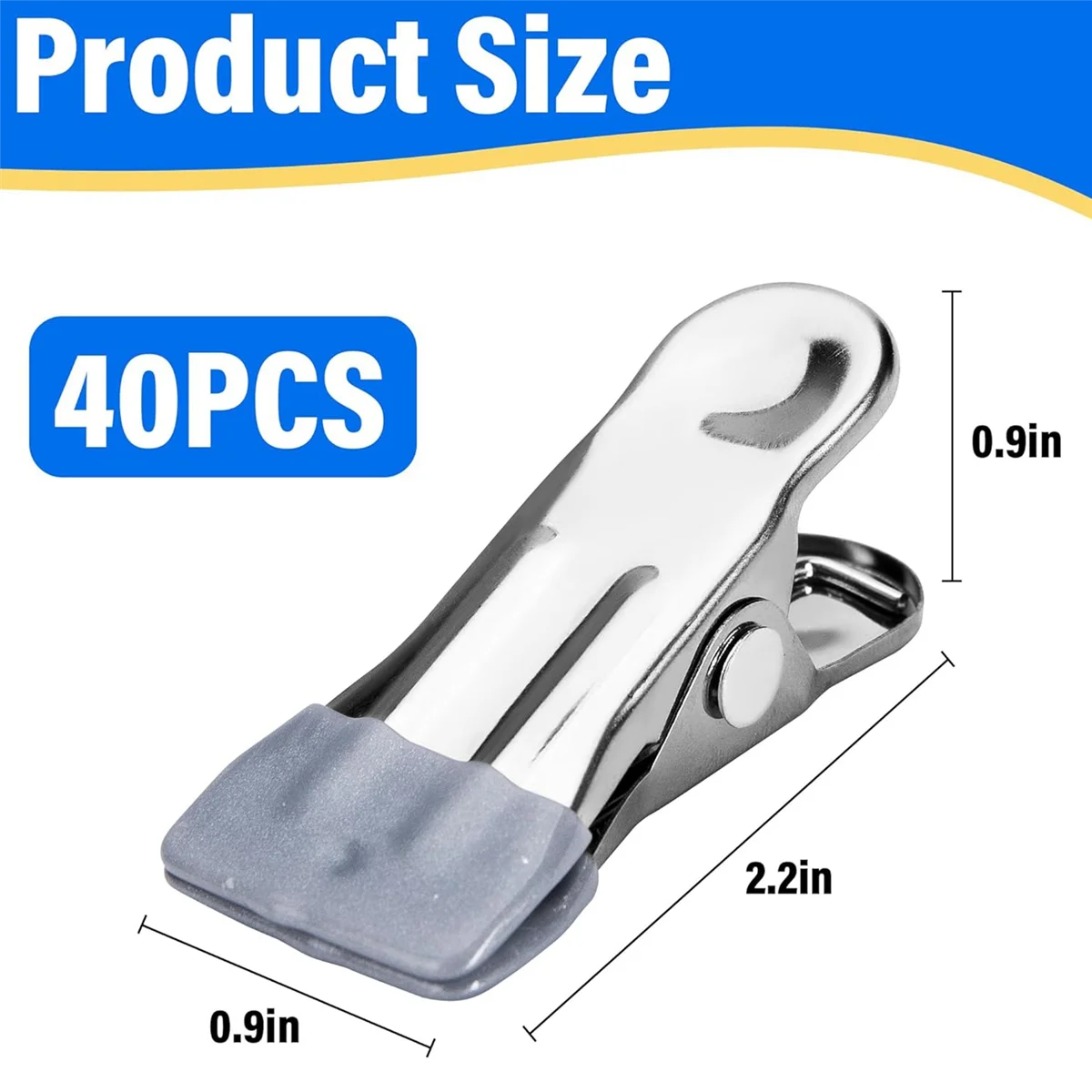 40 Pcs Swimming Pool Cover Clamps-Multifunctional Swimming Pool Above Ground Winter Cover Clips-for Above Ground Pools