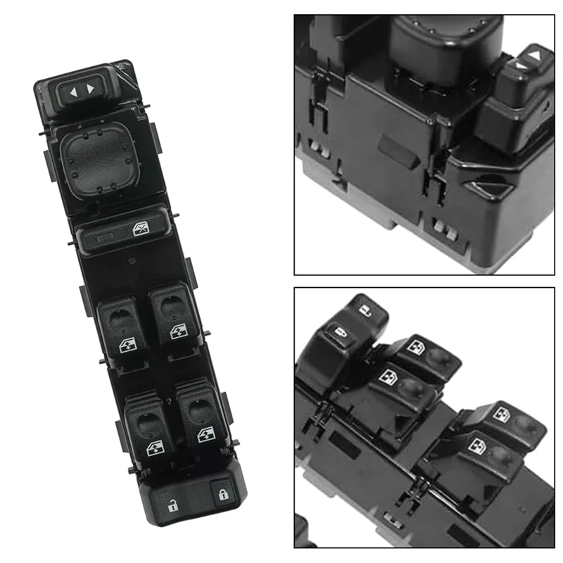 

Precisionn Master Electric Window Control Switch Glass Lift Switch For Tahoe Silverado GMC Sierra Yukon Cadillac Escal