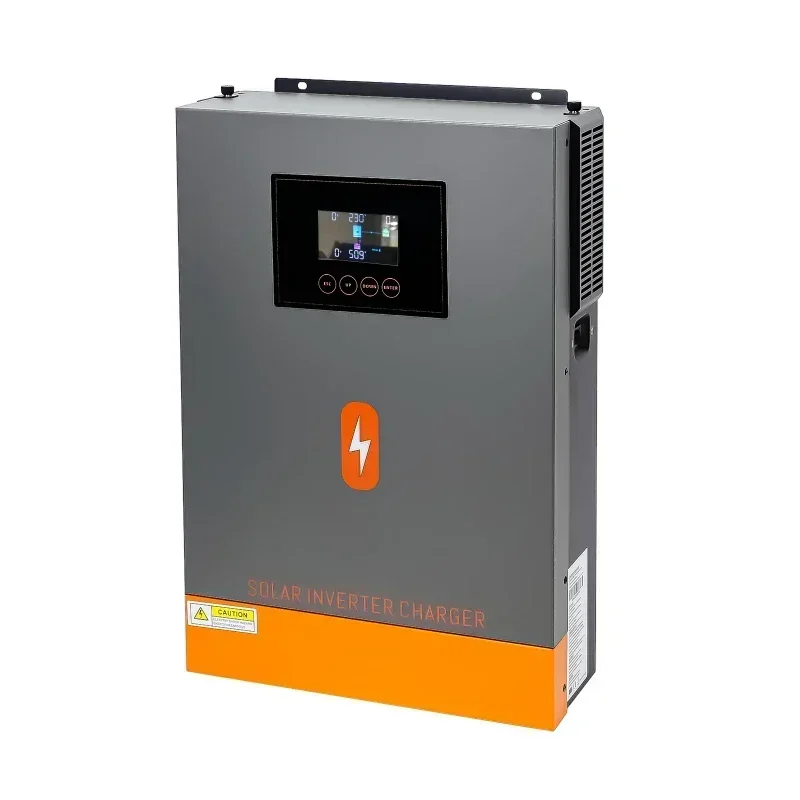 

Frequency 6.2KW 48V 220V Inverter Charger Built-in 120A MPPT Charge Controller Pure Sine Wave Hybrid Solar Inverter