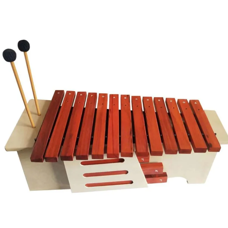 

Ксилофон-коробка на 13 нот: высокие, средние и низкие тона. Профессиональный деревянный ксилофон для взрослых и детей. Инструменты Орфа.