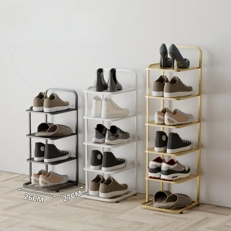 

Modern Shoe Rack Shoe Cabinets Home Metal Shelves Vertical Entrance Furniture Iron Art Storage Flower Plant Stand Shelf