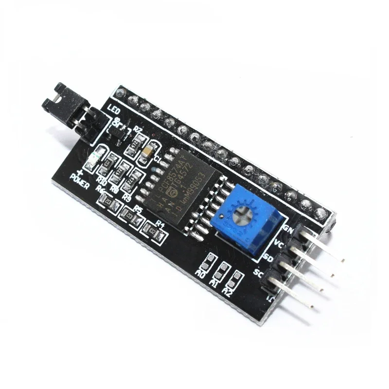 1PC DC 5V LCD1602 Liquid Crystal Display Module Blue Screen Display Module With IIC/I2C interface Adapter Board