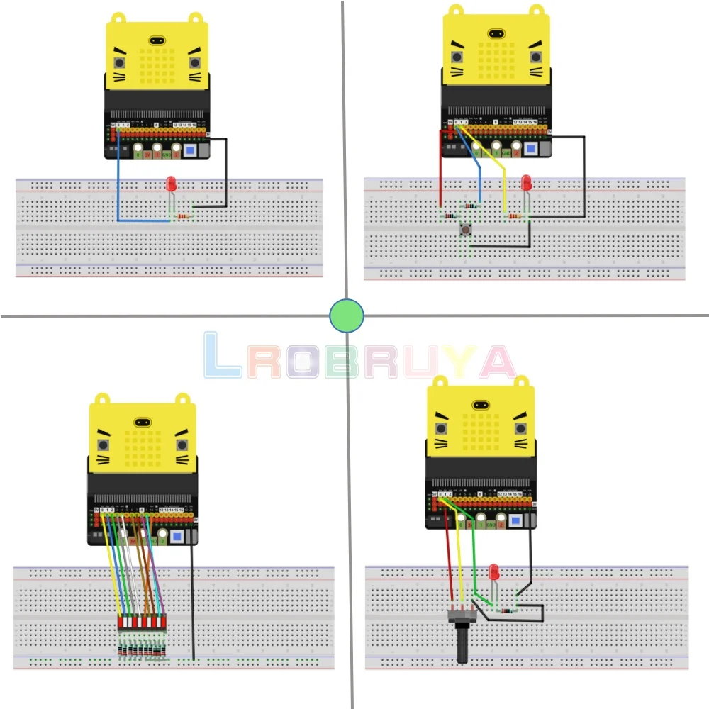 Lrobuya-Kit Básico de Iniciação para BBC Micro: bit V2, Tutorial Detalhado, Blocos e Código Python, Página 178