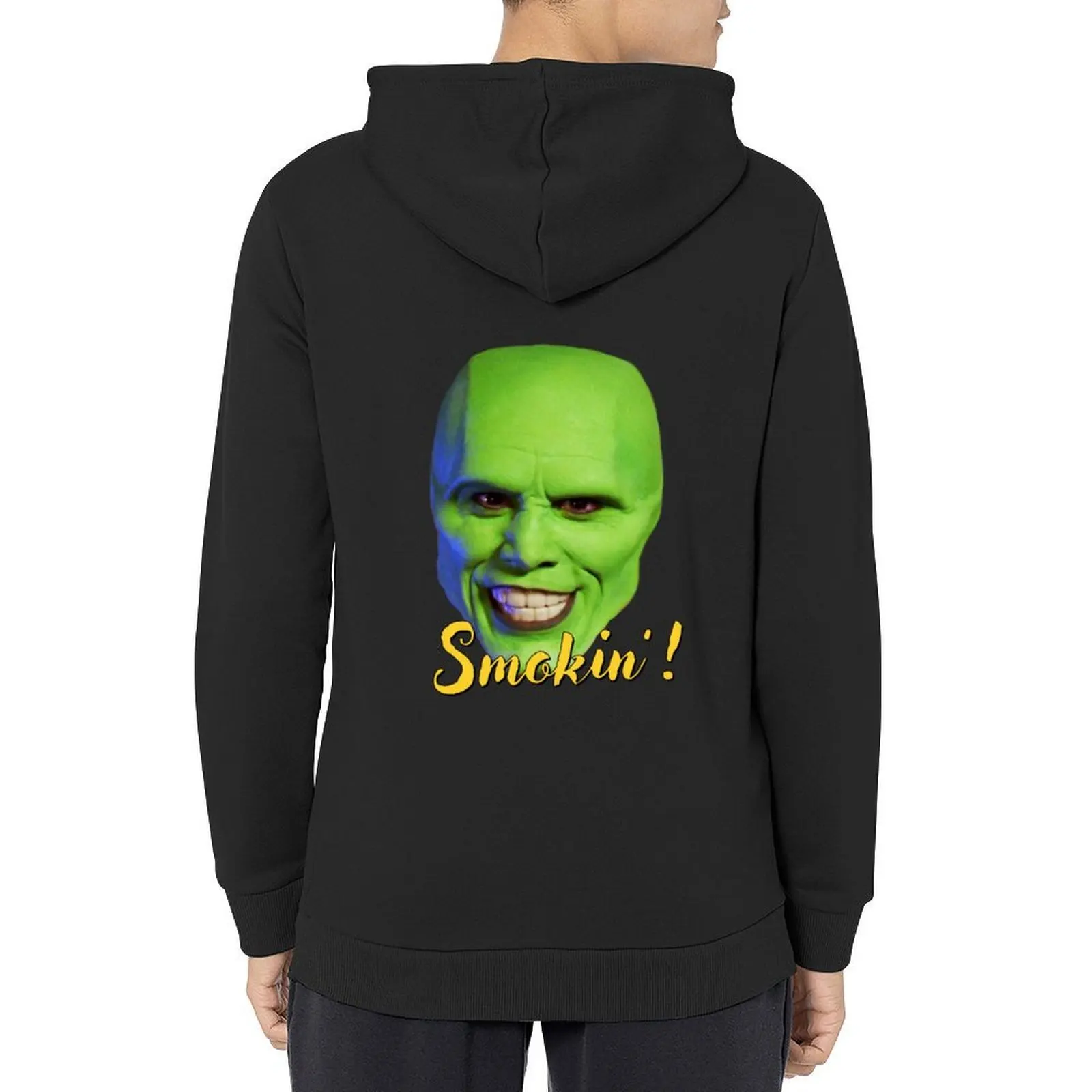 

The Mask Smokin' Head Hoodie men's autumn clothes autumn clothes autumn new products japanese style graphic hoodies